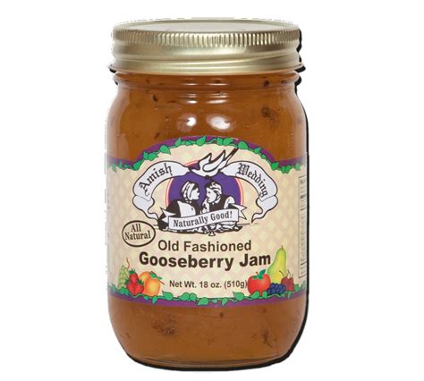 Gooseberry Jam 18oz - Taste of Amish