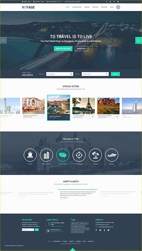 45 Free Trucking Website Templates | Heritagechristiancollege