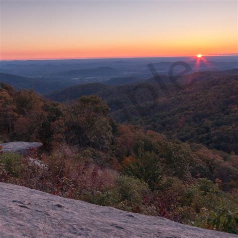 Mountain Wall Art: Shenandoah Sunrise