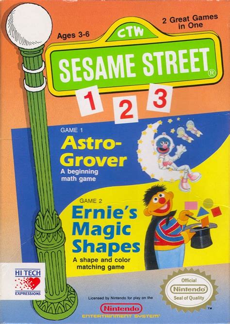 Sesame Street 1 2 3 for NES (1989) - MobyGames