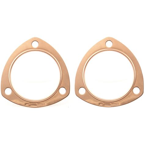 Mr. Gasket, Copper Collector Gasket, 3-Bolt, 3", Sold as Pair - Competition Products