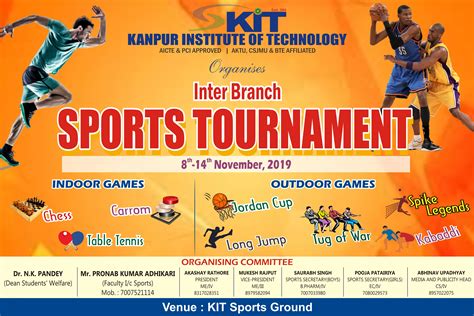 Inter Branch Sports Tournament 2019-20 | Sports tournaments, Sports ...