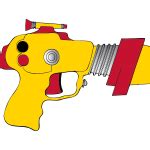 pistola pegamento silicona colorear | Free SVG
