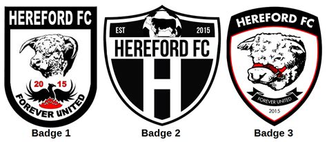 Bulls News: Voting Open To Decide New Hereford FC Badge