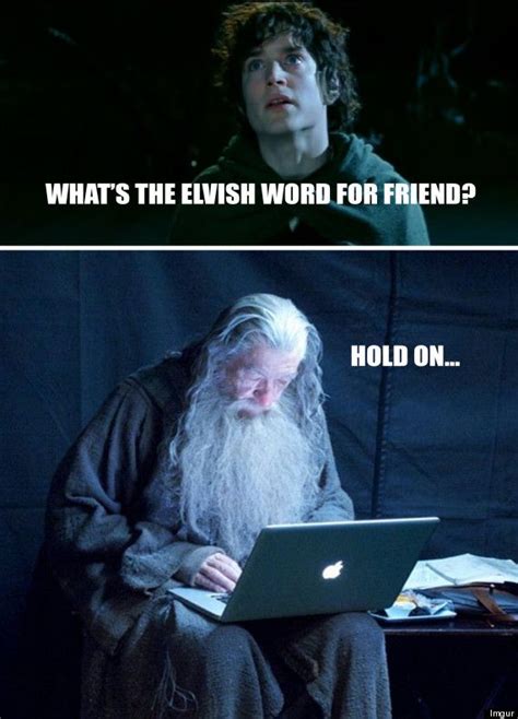 Meme Watch: Tech Support Gandalf Is The Only Installation Wizard You Need | Hobbit memes, The ...