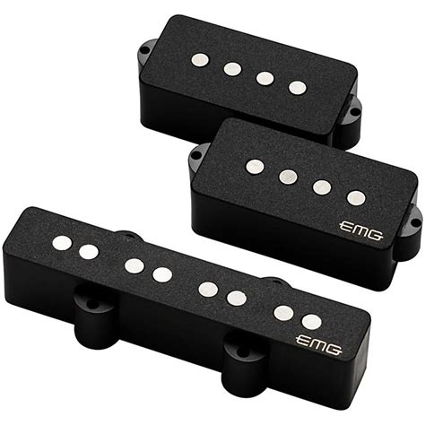 EMG Geezer Butler Signature PJ Bass Pickup Set Black | Musician's Friend