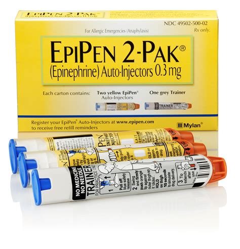 EPIPEN® (epinephrine injection, USP) Auto-Injector 0.3 mg 0.3 mg | Mylan