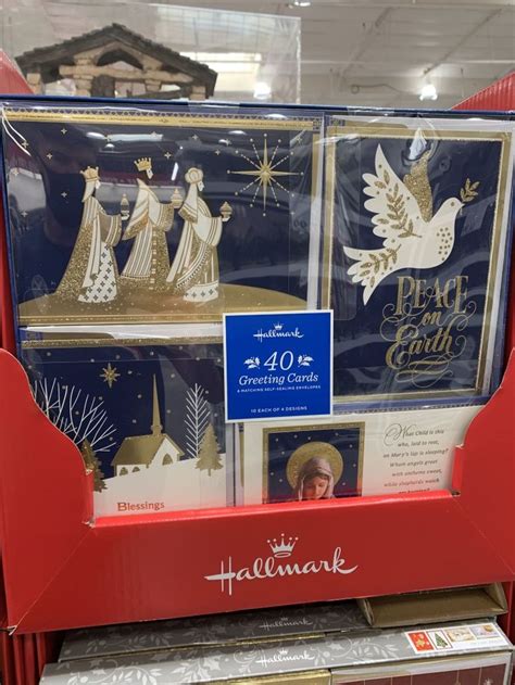 Costco Christmas Cards, Hallmark 40 Count Box | Send christmas cards ...