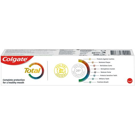 Colgate Total Advanced Fluoride Toothpaste 125ml | Wilko