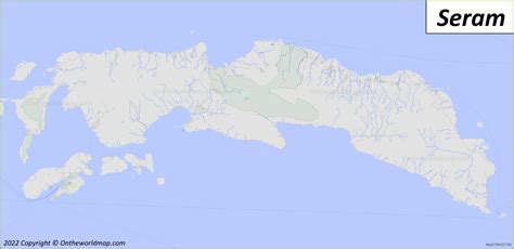 Seram Island Map | Indonesia | Detailed Maps of Seram Island