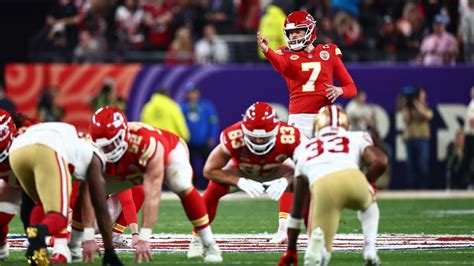 Kansas City Chiefs kicker Harrison Butker nails 57-yard field goal, marking the new longest in ...