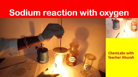 Sodium Reacts With Oxygen / Ionic compound for sodium oxide | Science, Chemistry ... - Calculate ...