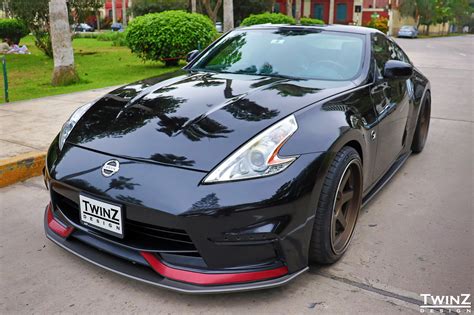 370Z - Front Lip Type 1 (for Nismo 2015+ front bumper) | Twinz Design