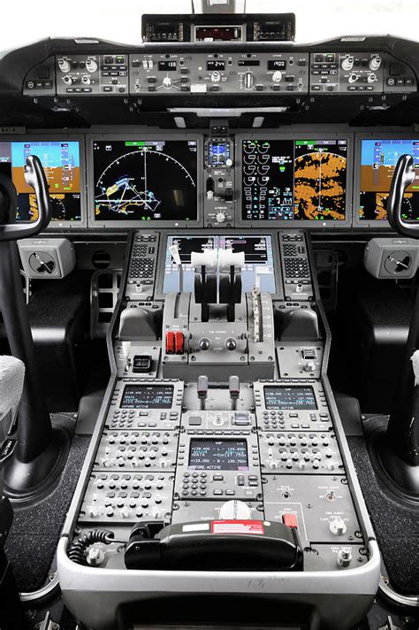 Boeing 787 Prototype Cockpit Photograph by Aviation Images / Science ...