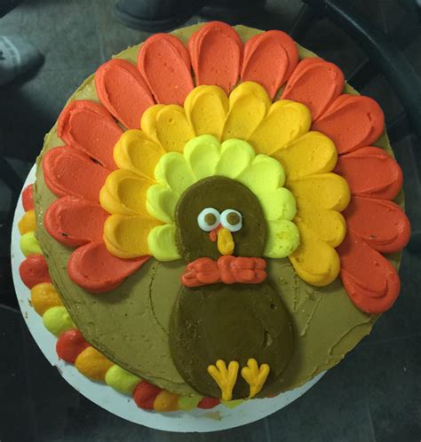 Turkey cake for thanksgiving : r/cakedecorating