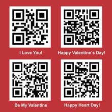 Postcard I Love You With QR Code Free Stock Photo - Public Domain Pictures