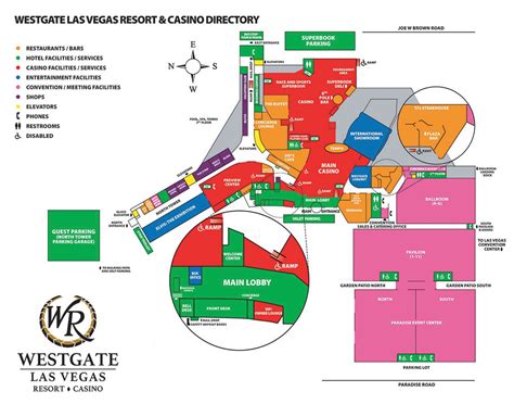 Westgate Property Map & Floor Plans - Las Vegas