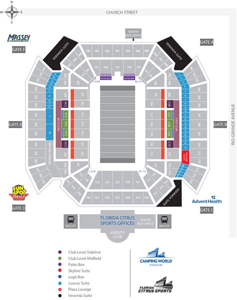 Camping World Stadium Seating Chart | Cabinets Matttroy