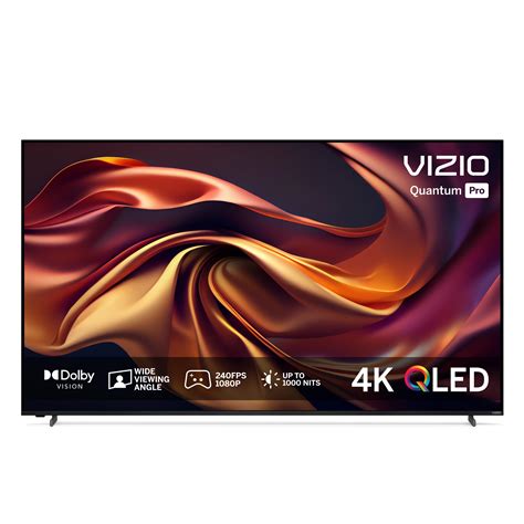 VIZIO 65-inch Quantum Pro 4K QLED 120Hz Smart TV with 1,000 nits ...