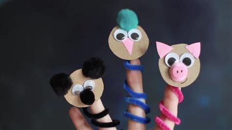 Animal Finger Puppets | Crafts for Kids | PBS KIDS for Parents