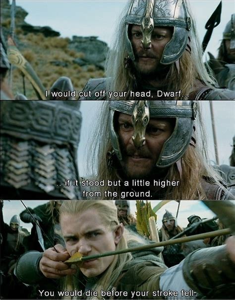 Legolas And Gimli Quotes. QuotesGram