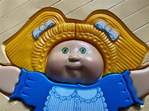 Cabbage Patch Kids Puzzle 3D 11 Piece Plastic Toy Doll Vintage - Etsy