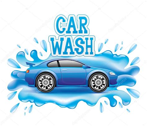 Vector sign. Car wash. — Stock Vector © taronin #39485515