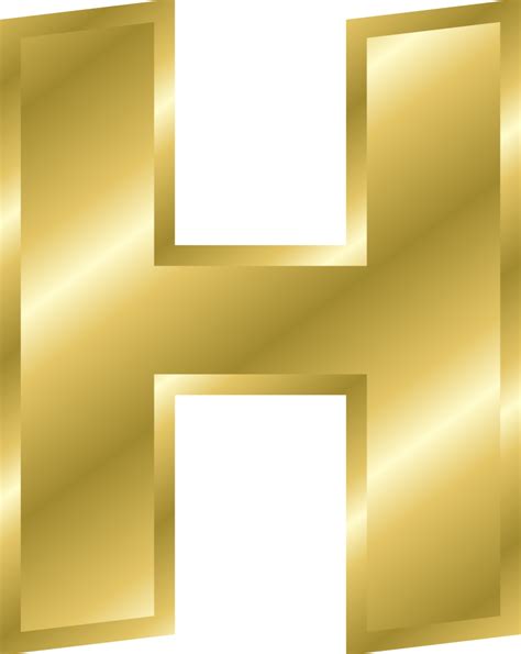 OnlineLabels Clip Art - Effect Letters alphabet gold