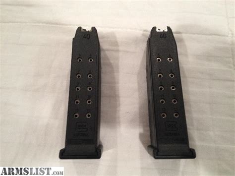 ARMSLIST - For Sale/Trade: Two Glock 23 Factory 13 round magazines ...