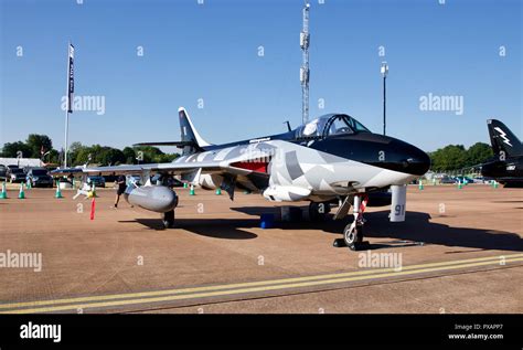 Hawker Hunter Aviation Ltd (HHA) - Hawker Hunter MK-58 Stock Photo - Alamy