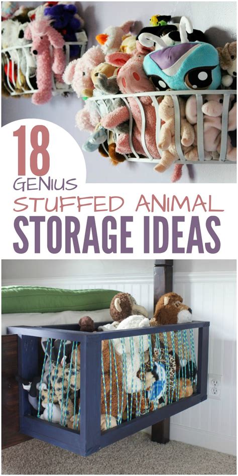 18 Genius Stuffed Animal Storage Ideas