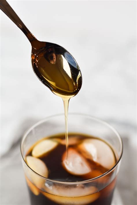 Easy Homemade Caramel Coffee Syrup | With Two Spoons