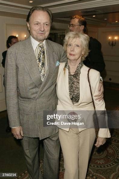 Peter Bowles and wife attend the Evening Standard Theatre Awards at... News Photo - Getty Images