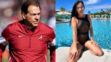 Samira Saban: Nick Saban's daughter-in-law Samira Saban reacts to former Alabama star Jalen ...