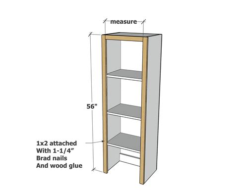 Modular Bookshelf Hutch - Build Your Own Desk System | Ana White