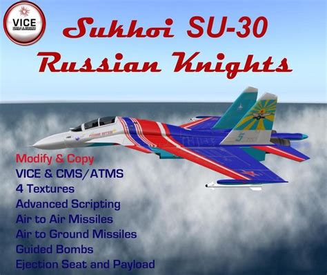 Second Life Marketplace - Sukhoi SU-30 Russian Knights