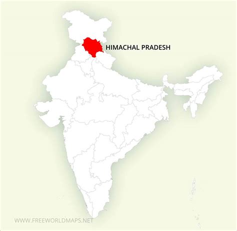 Himachal Pradesh Location In India Map - Fall Premieres 2024