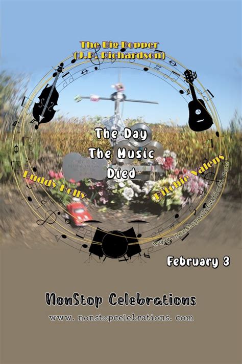 The Day The Music Died - February 3 | NonStop Celebrations