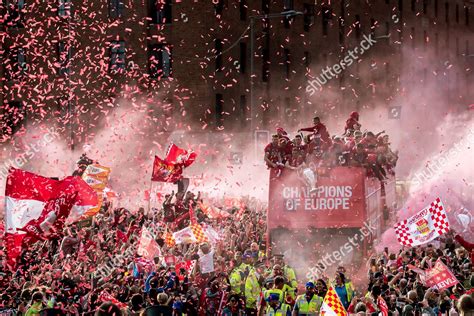 Liverpool Players Champions League Trophy On Editorial Stock Photo ...