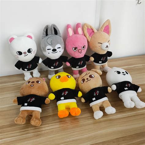 8 Styles K-POP Stray Kids Skzoo Cartoon Character Anime Plush Toy Doll