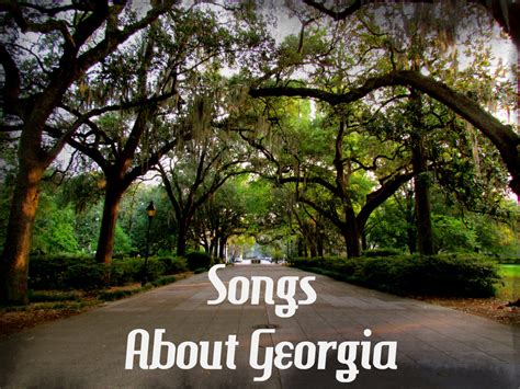 77 Songs About the Great State of Georgia - Spinditty