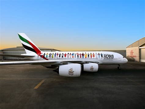 Emirates Unveils Year of Tolerance A380 Livery - Airport Spotting