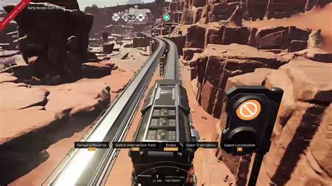 Satisfactory railway around map timelapse - YouTube