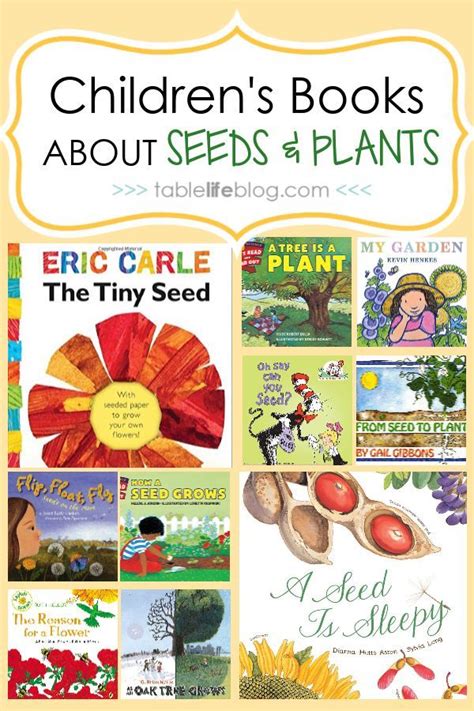 20 Children's Books about Seeds and Plants | Kids reading books, Funny books for kids, Preschool ...