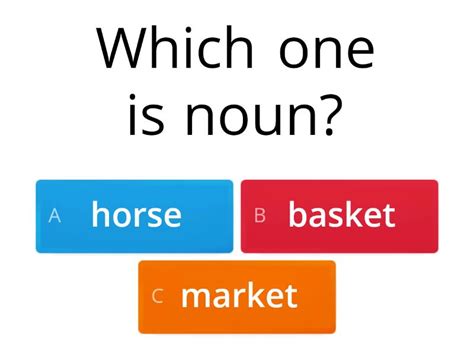 NOUNS - Quiz