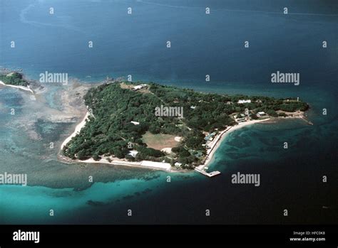 An aerial view of the Grande Island recreational facility. Grande Island Stock Photo - Alamy