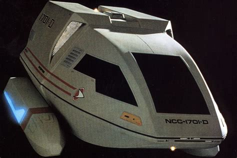 There's a Star Trek TNG-era shuttlecraft just hanging out in Las Vegas ...