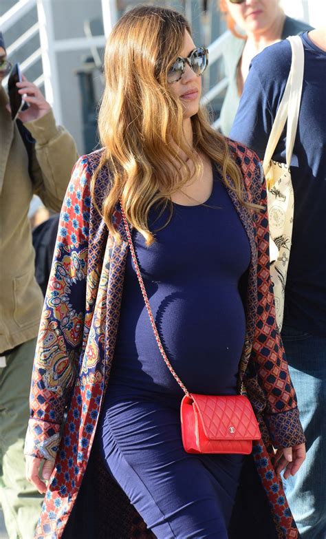 Pregnant JESSICA ALBA Out in Venice Beach 12/03/2017 - HawtCelebs