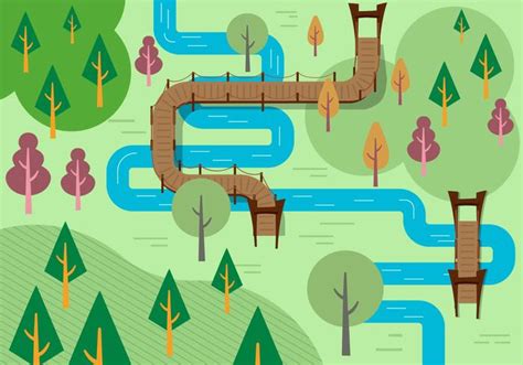 Free River Vector Illustration 118849 Vector Art at Vecteezy