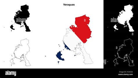 Veraguas province outline map set Stock Vector Image & Art - Alamy